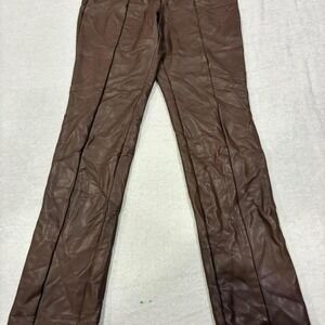 Gate Mande women medium pants Brown straight leg pants.